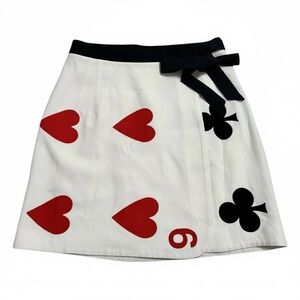 1990’s Moschino Cheap and Chic Vintage Playing Cards Skirt